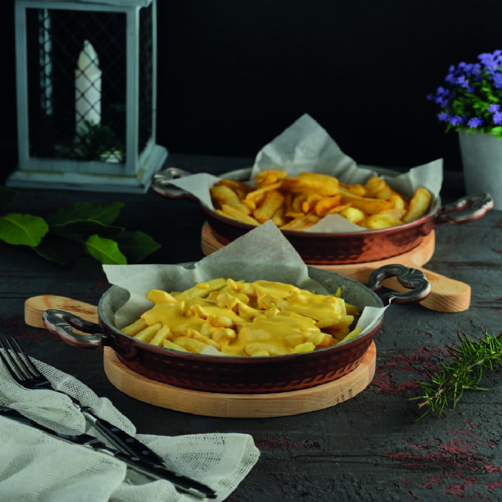 CHEDDAR SOSLU PATATES 