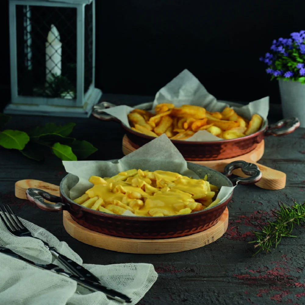 CHEDDAR SOSLU PATATES